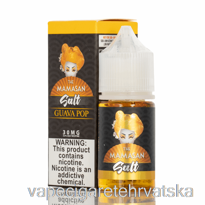 Vape Cigarete Guava Pop - Mamasan Sol - 30ml 30mg